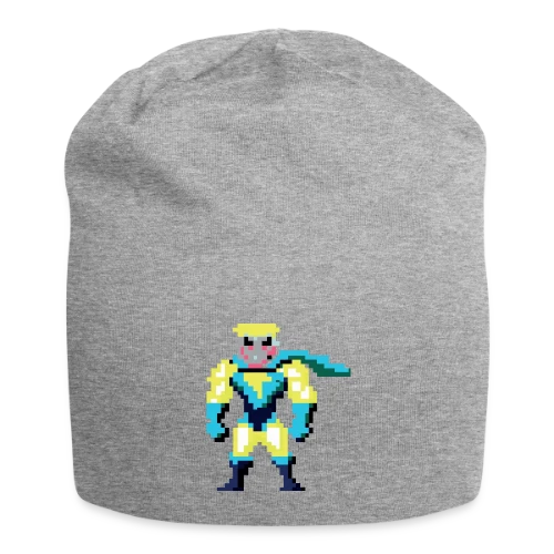 Super-Héros Pixel Franck - Bonnet en jersey