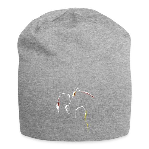 Silhouette Cavalière Abstraite - Bonnet en jersey