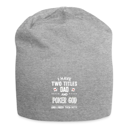 King of Poker - Bonnet en jersey