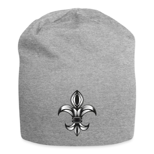 Fleur de Lys Élégante - Symbole Royal - Bonnet en jersey