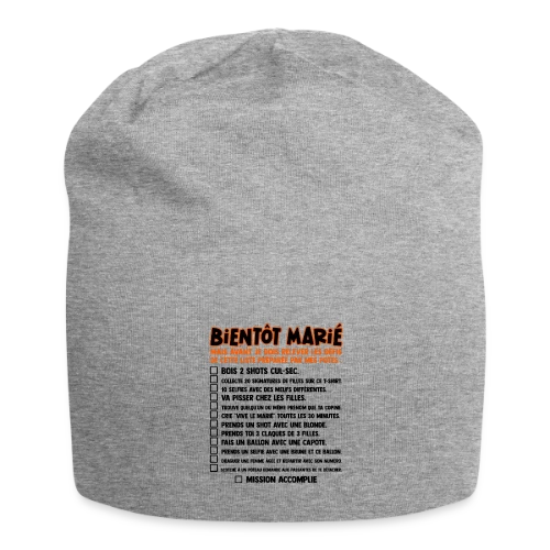 Défis EVG Futur Marié - Bonnet en jersey