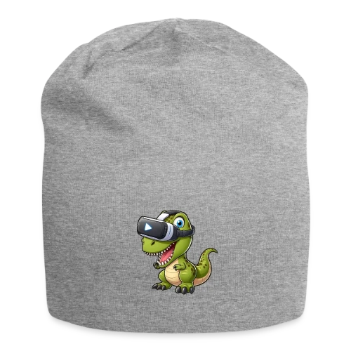 Dino T-Rex en Réalité Virtuelle – Humour Geek - Bonnet en jersey