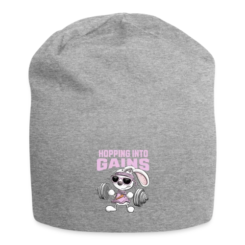 Lapin Musculation - Puissance Carottes - Bonnet en jersey