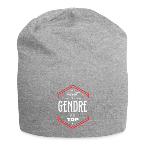 T-shirt Gendre Parfait et au Top - Bonnet en jersey