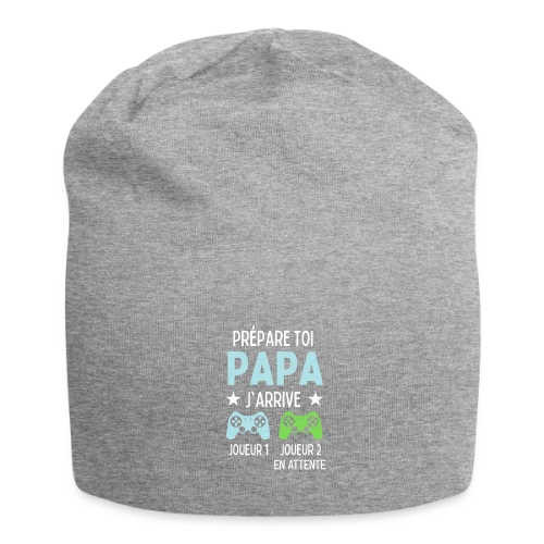 T-Shirt Futur Papa Gamer - Annonce Grossesse Humour - Bonnet en jersey