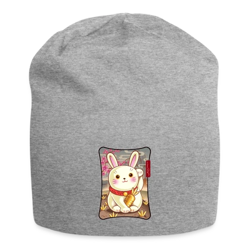 Lapin de la Chance Zen - Bonnet en jersey