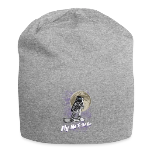 Snowboarder lunaire - Bonnet en jersey