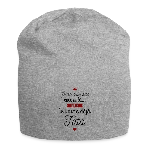 T-shirt Future Tata Je T'aime Déjà - Annonce Grossesse - Bonnet en jersey