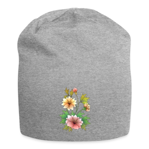 Éclat Floral - Bonnet en jersey