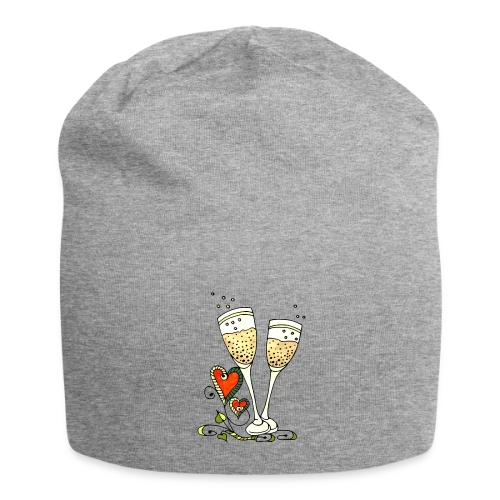 Verres Cœurs & Fêtes - Bonnet en jersey