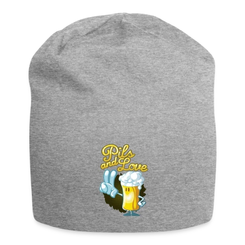 Pils & Love : La Bière et l'Amour en Version Cartoon - Bonnet en jersey