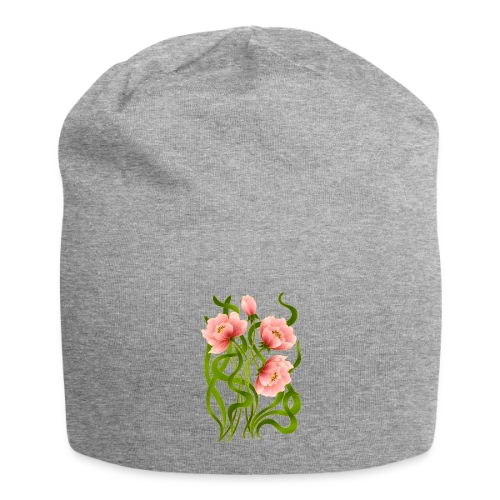 Éclat Floral - Bonnet en jersey