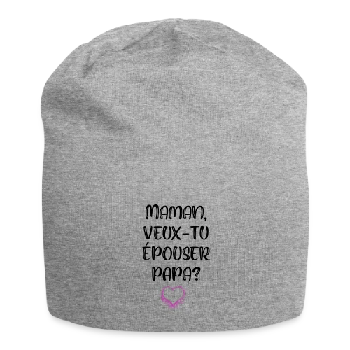 Demande en Mariage Enfant - Bonnet en jersey