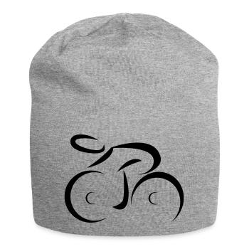 vélo - Bonnet en jersey - gris chiné - Devant
