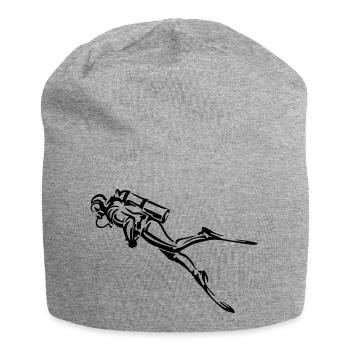 diving - Jersey-Beanie - Grau meliert - Vorne