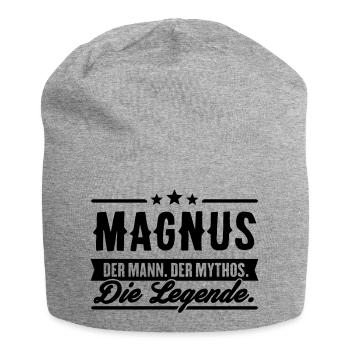 Man Myth Légende Magnus - Bonnet en jersey - gris chiné - Devant