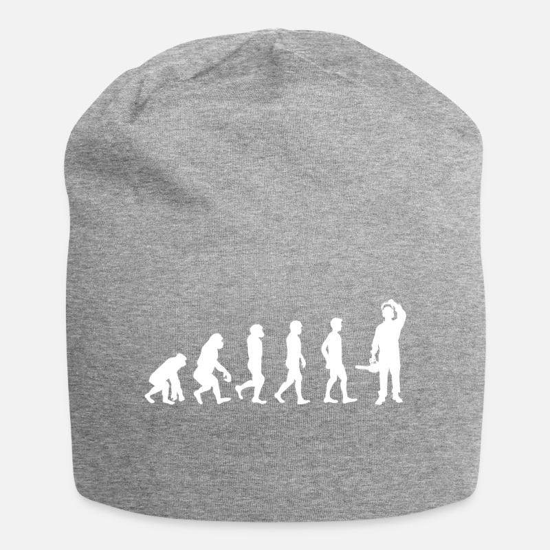 Evolution du bois / BOIS / - Bonnet en jersey - gris chiné