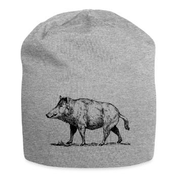 verrat - Bonnet en jersey - gris chiné - Devant
