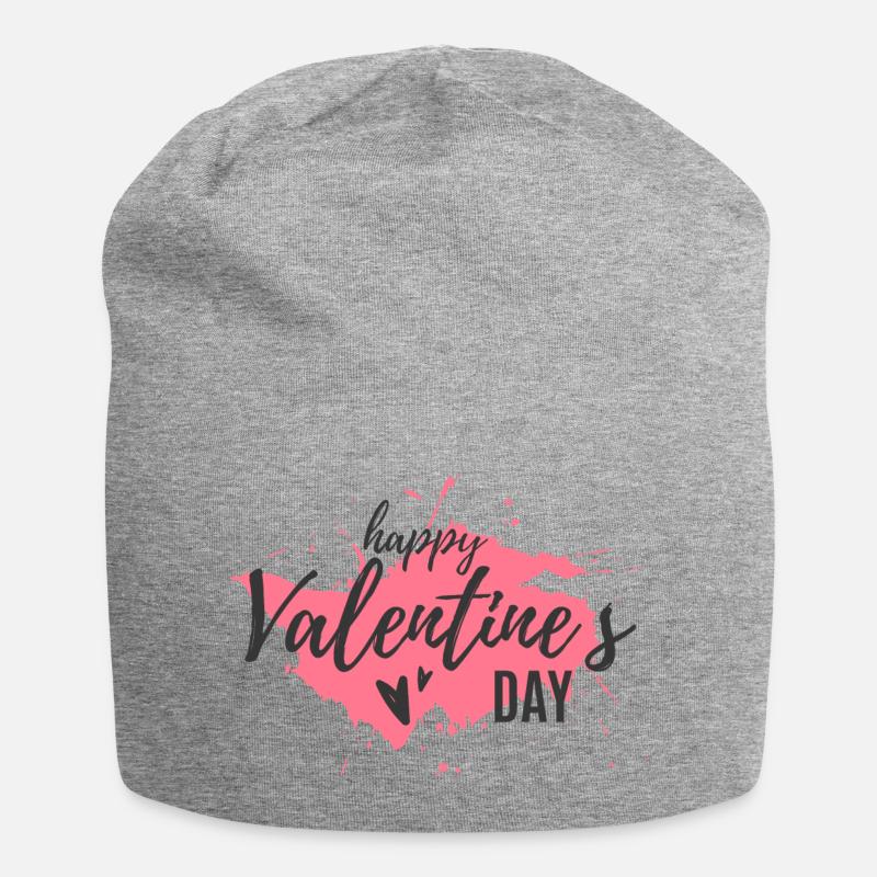 valentine - Bonnet en jersey - gris chiné