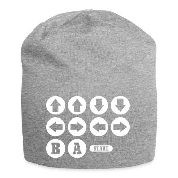 Cheat Code Jeu vidéo - Bonnet en jersey - gris chiné - Devant