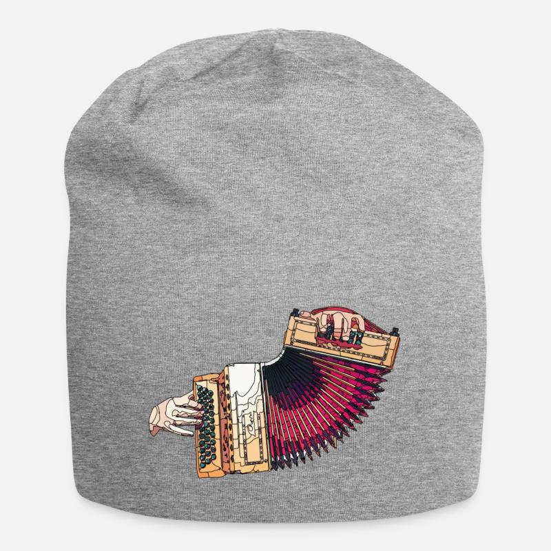 box - Jersey-Beanie - Grau meliert
