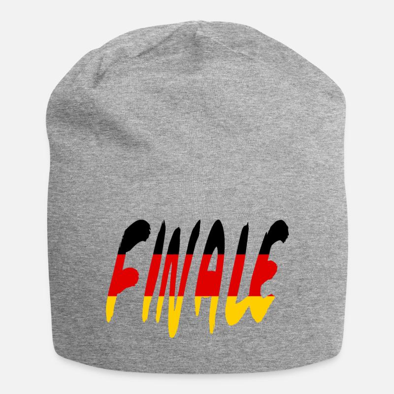 Finale Finale - Jersey-Beanie - Grau meliert