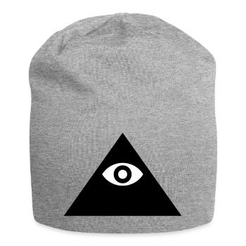 Illuminati - Jersey-Beanie - Grau meliert - Vorne