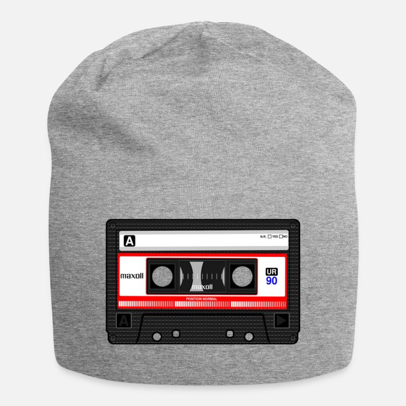 cassette compacte - Bonnet en jersey - gris chiné