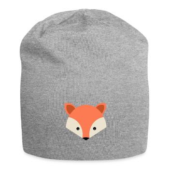 Sweet Fox - Jersey-Beanie - Grau meliert - Vorne