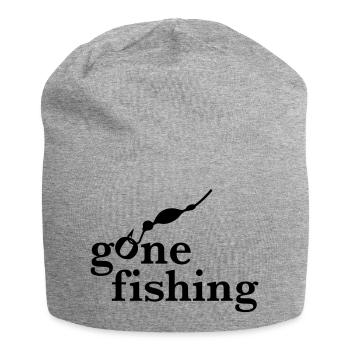 angling - Jersey Beanie - heather grey - Front