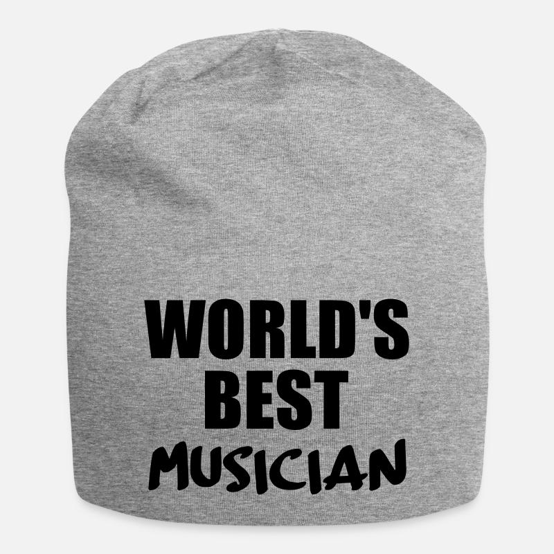 Musiker - Jersey-Beanie - Grau meliert