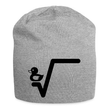 Ente Wurzel - Jersey-Beanie - Grau meliert - Vorne