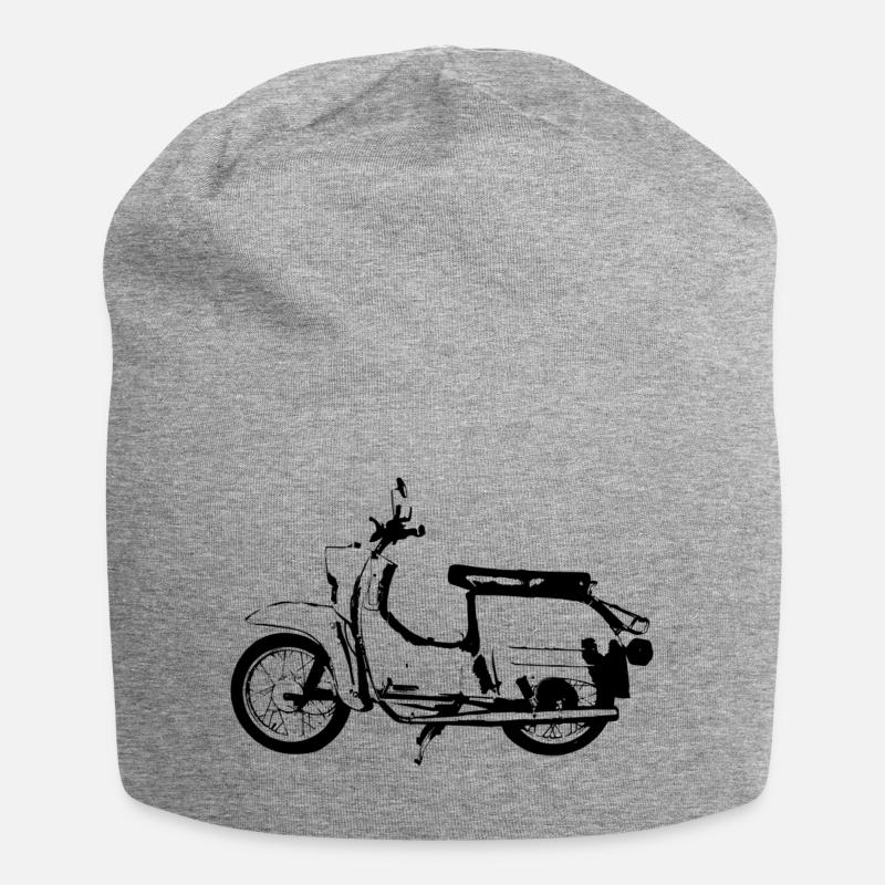 schwalbe schwarz - Jersey-Beanie - Grau meliert
