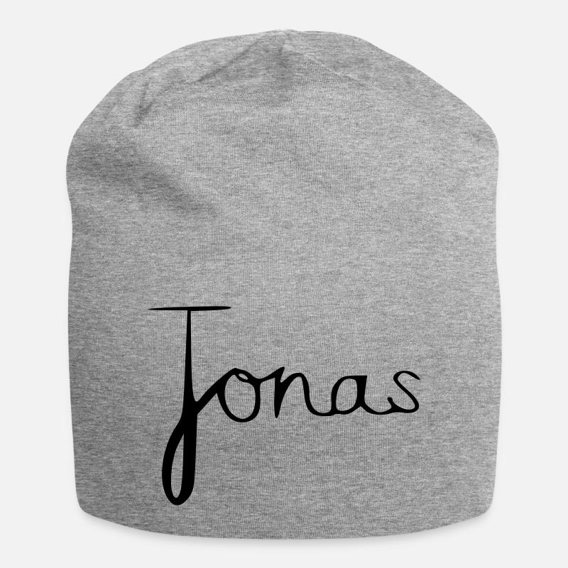 Jonas - Bonnet en jersey - gris chiné