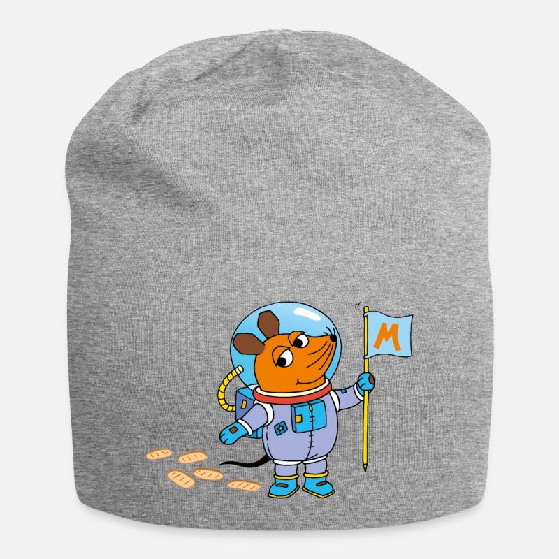 Maustronaute - Bonnet en jersey - gris chiné