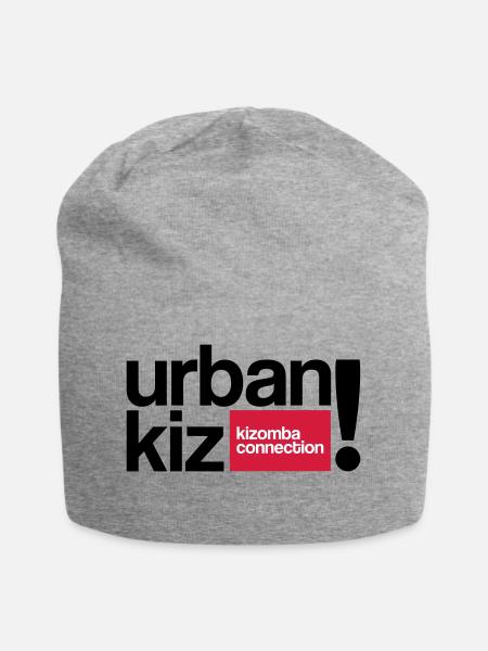 urbankiz kizomba connection ! - Jersey Beanie - heather grey