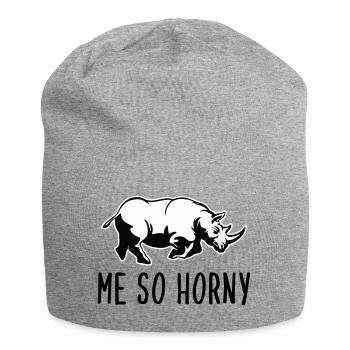 MOI SI EXCITÉE - Bonnet en jersey - gris chiné - Devant