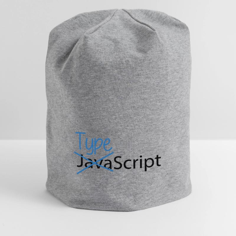 Typescript over Javascript Jersey-Beanie