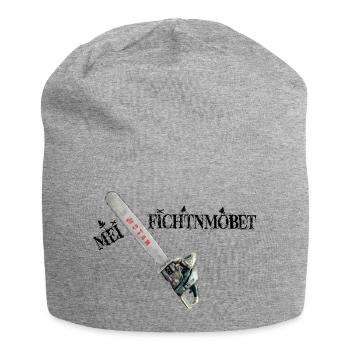Mei Fichtnmobet - Jersey-Beanie - Grau meliert - Vorne