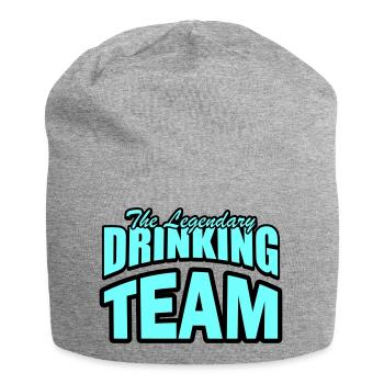 Drinking Team - Jersey Beanie - heather grey - Front