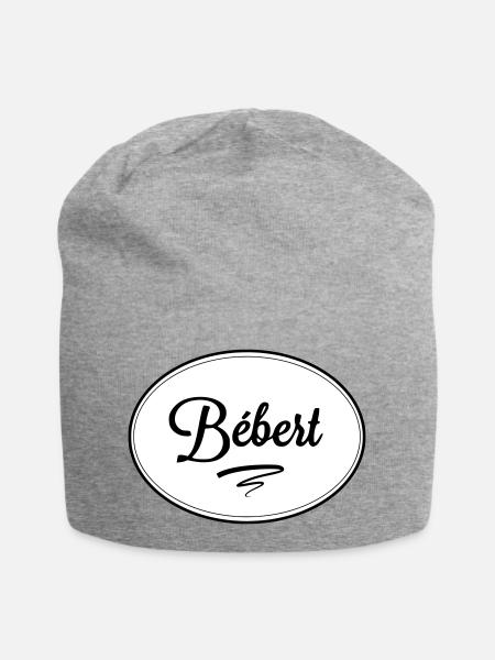 Bébert - Bonnet en jersey - gris chiné