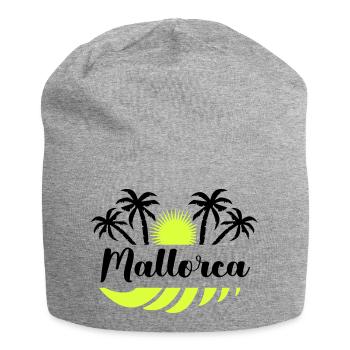 Majorque - Bonnet en jersey - gris chiné - Devant
