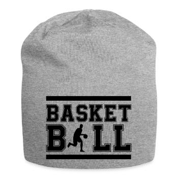 basketball - Jersey Beanie - heather grey - Front