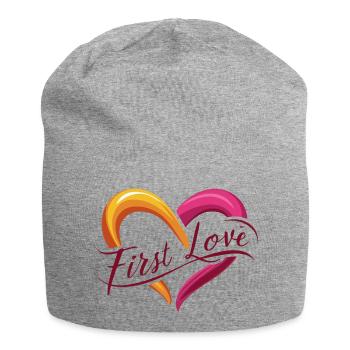 PREMIER AMOUR - Bonnet en jersey - gris chiné - Devant