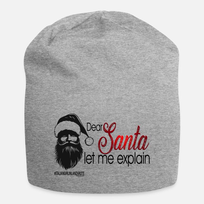 LIEBER WEIHNACHTSMANN - Jersey-Beanie - Grau meliert