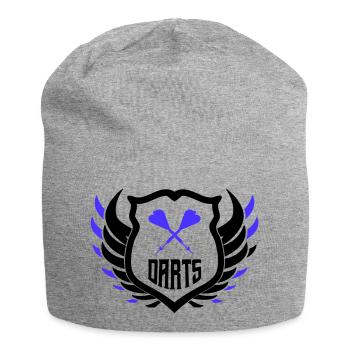 darts crest - Jersey-Beanie - Grau meliert - Vorne