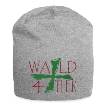 Waldviertler Kreuz - Jersey Beanie - heather grey - Front