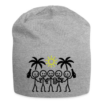 Holiday Team Party - Jersey Beanie - heather grey - Front