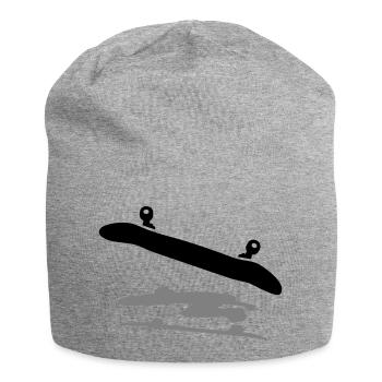 Skateboard - Jersey Beanie - heather grey - Front