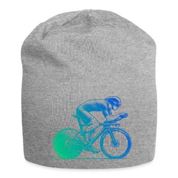 Super cadeau pour vélo de route - Bonnet en jersey - gris chiné - Devant